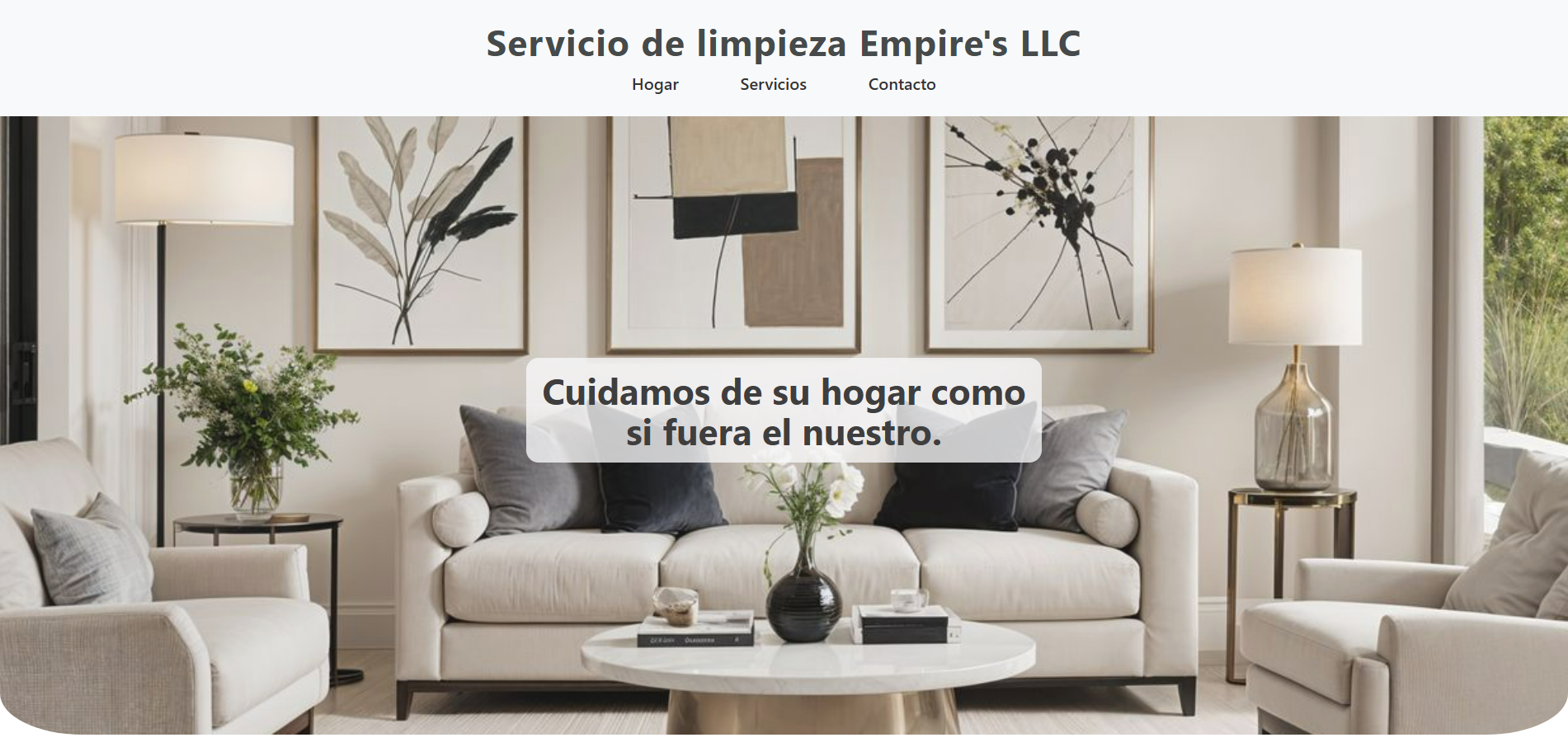 Captura de Empire's Cleaning Service